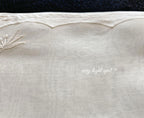 Vintage Madeira Organdy 8pc Placemat Setting for 4 Berried Flowers
