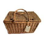 antique French storage basket rustic elegance