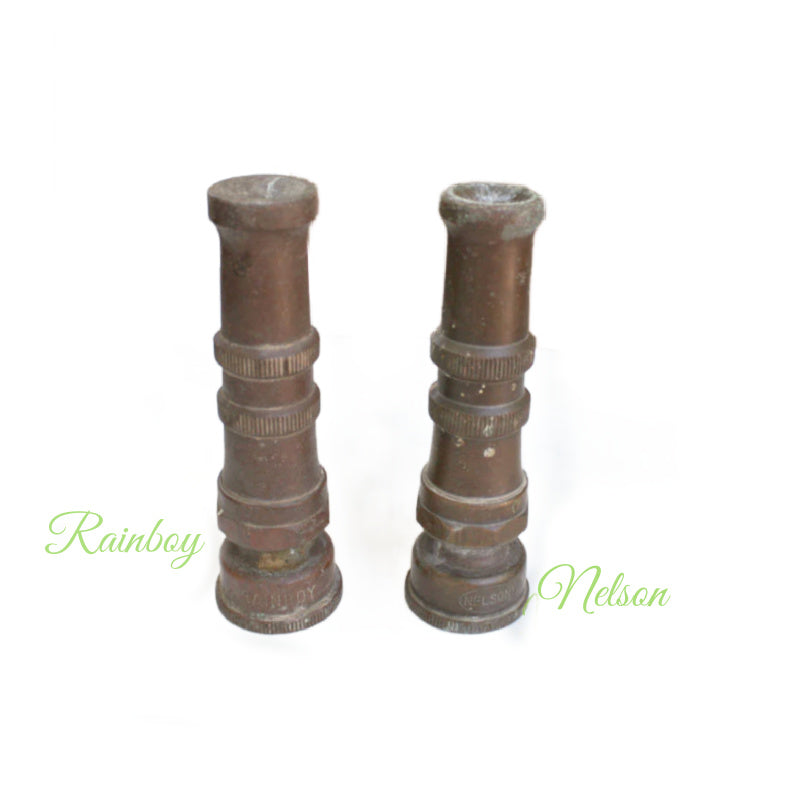 Vintage Large Brass Garden Hose Nozzle