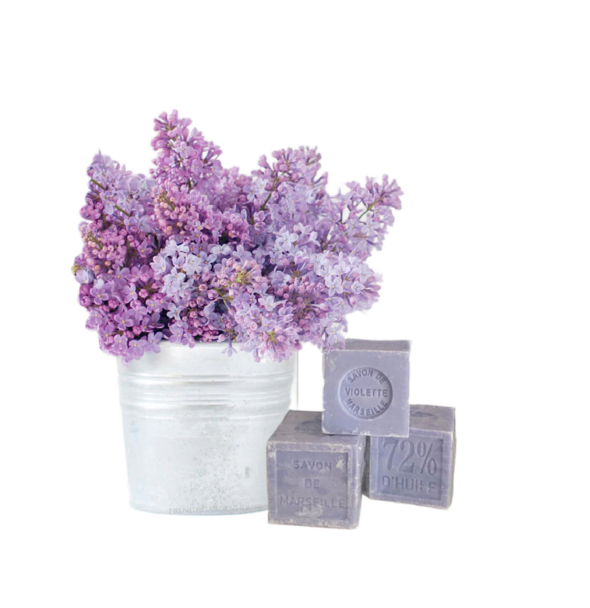 Petite Marseille Cube Soap - Violette Scent