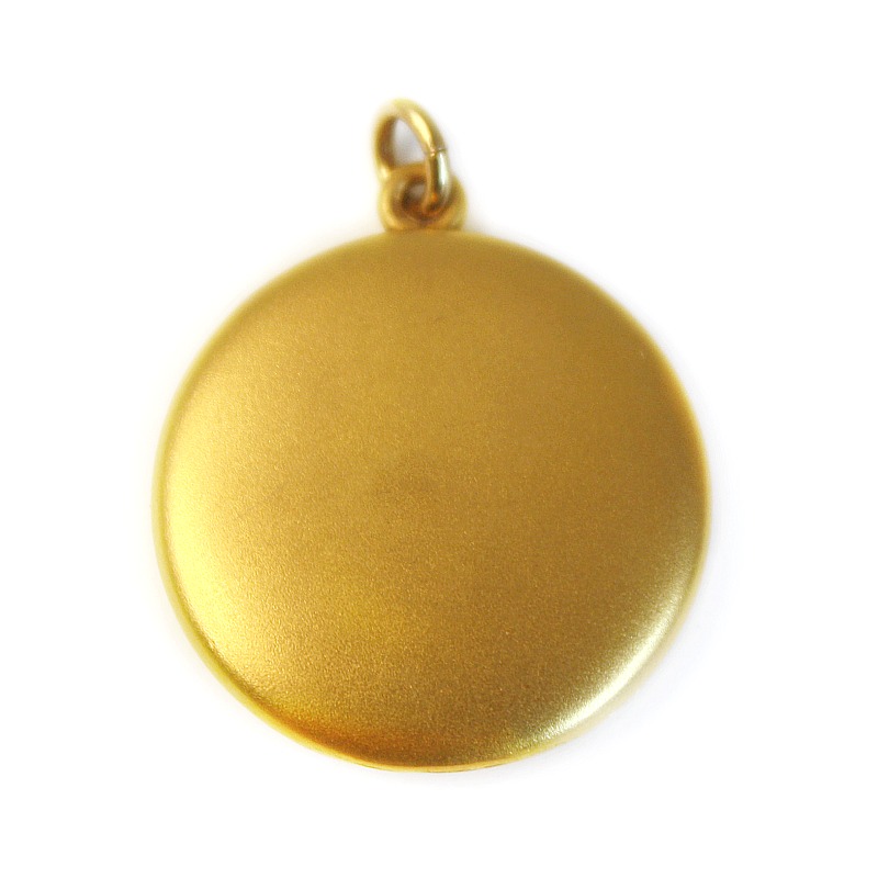 Antique Flower Gold Locket - FrenchGardenHouse