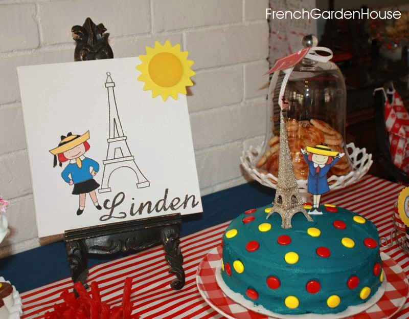 MAdelinePartyFrenchGardenHouseCake