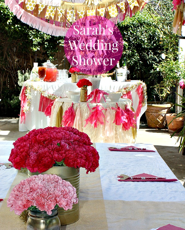 WeddingShowertables