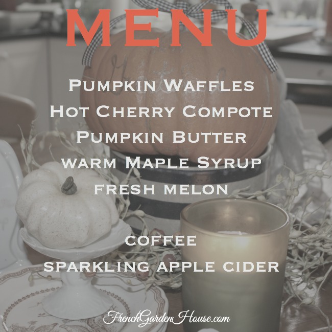 harvestmenu