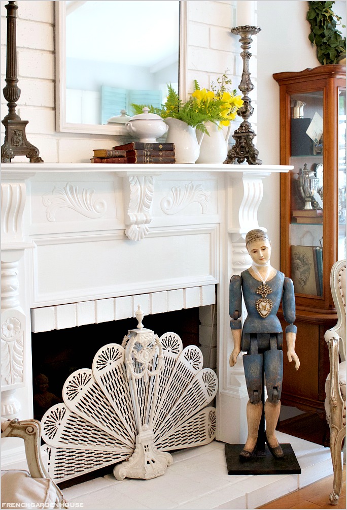 FrenchGardenhouseMantel