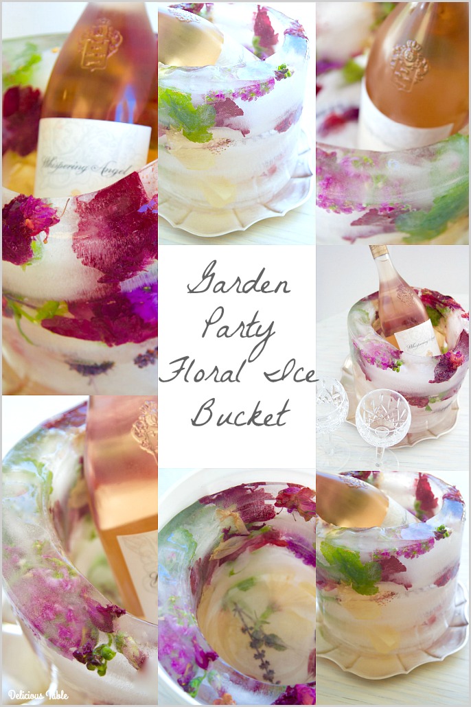 GardenPartyFloralIceBucket