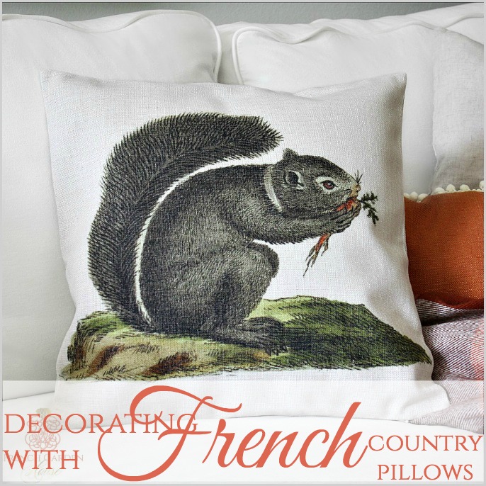 French Country Pillows | Decorating for Fall!