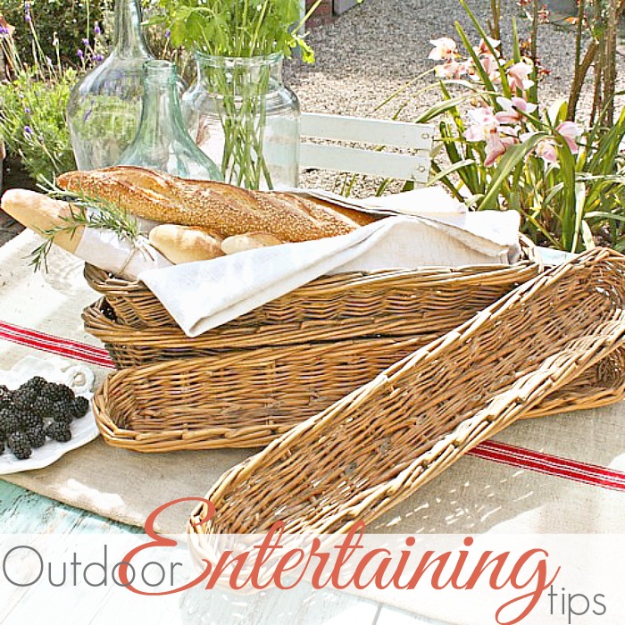 OUTDOOR ENTERTAINING TIPS