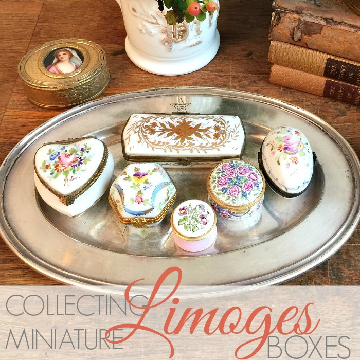 COLLECTING MINIATURE LIMOGES BOXES