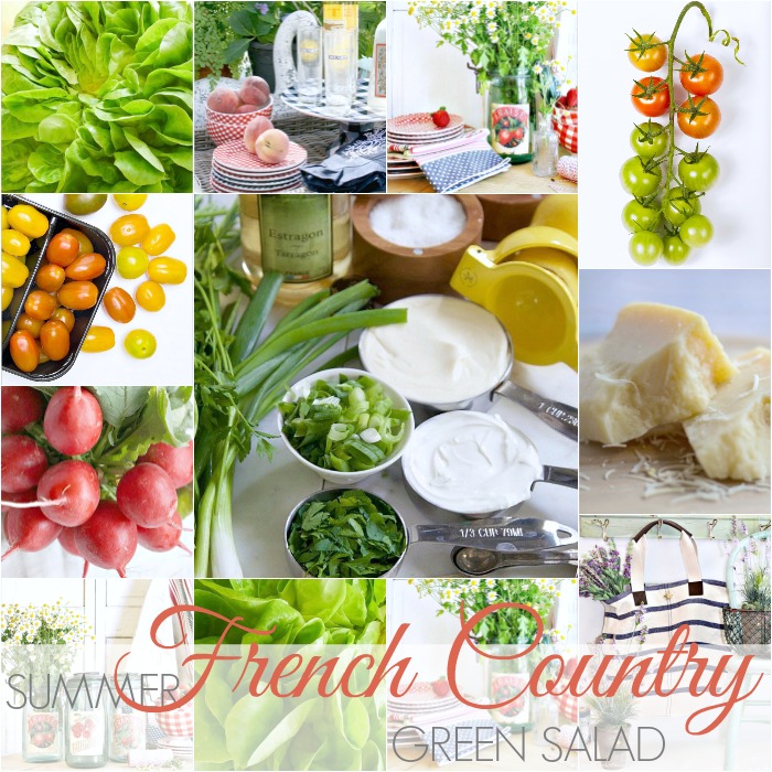 SUMMER FRENCH COUNTRY GREEN SALAD