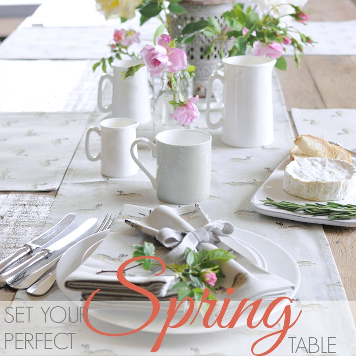 SET THE PERFECT SPRING TABLE