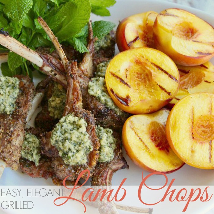 EASY ELEGANT GRILLED LAMB CHOPS