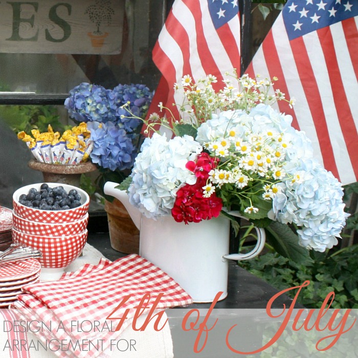 MONDAY MORNING BLOOMS 4th of July