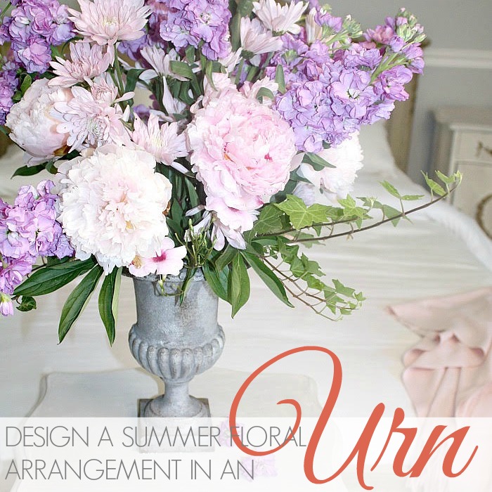 DESIGN A SUMMER URN ARRANGEMENT