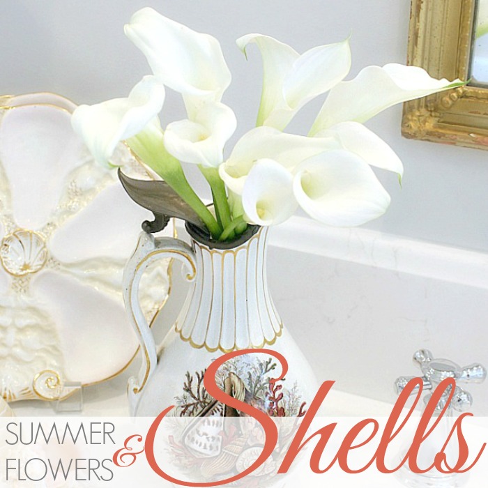 SUMMER FLOWERS AND SHELLS