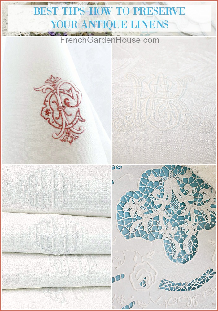 How to care for and preserve antique linens