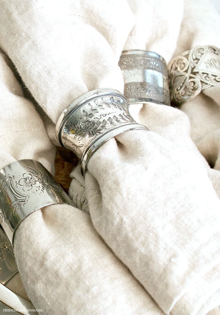 antique napkin rings