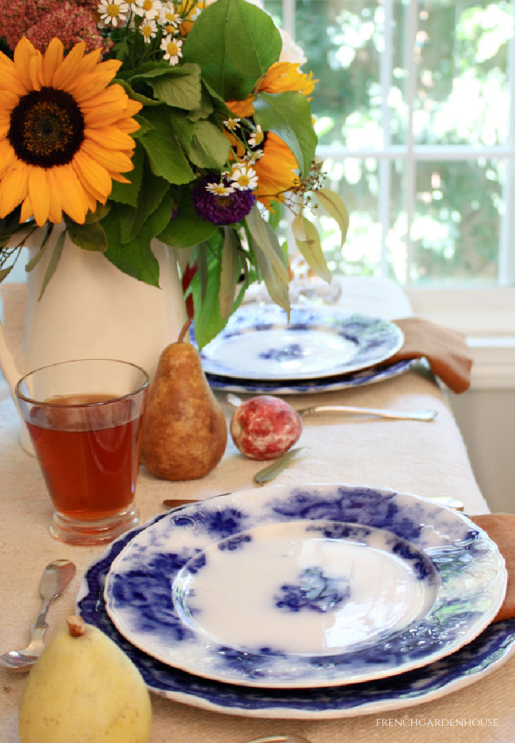 French Country table setting