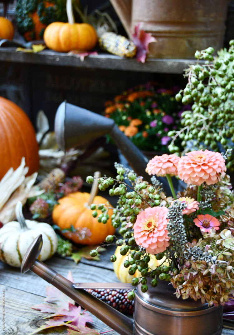 fall porch mary