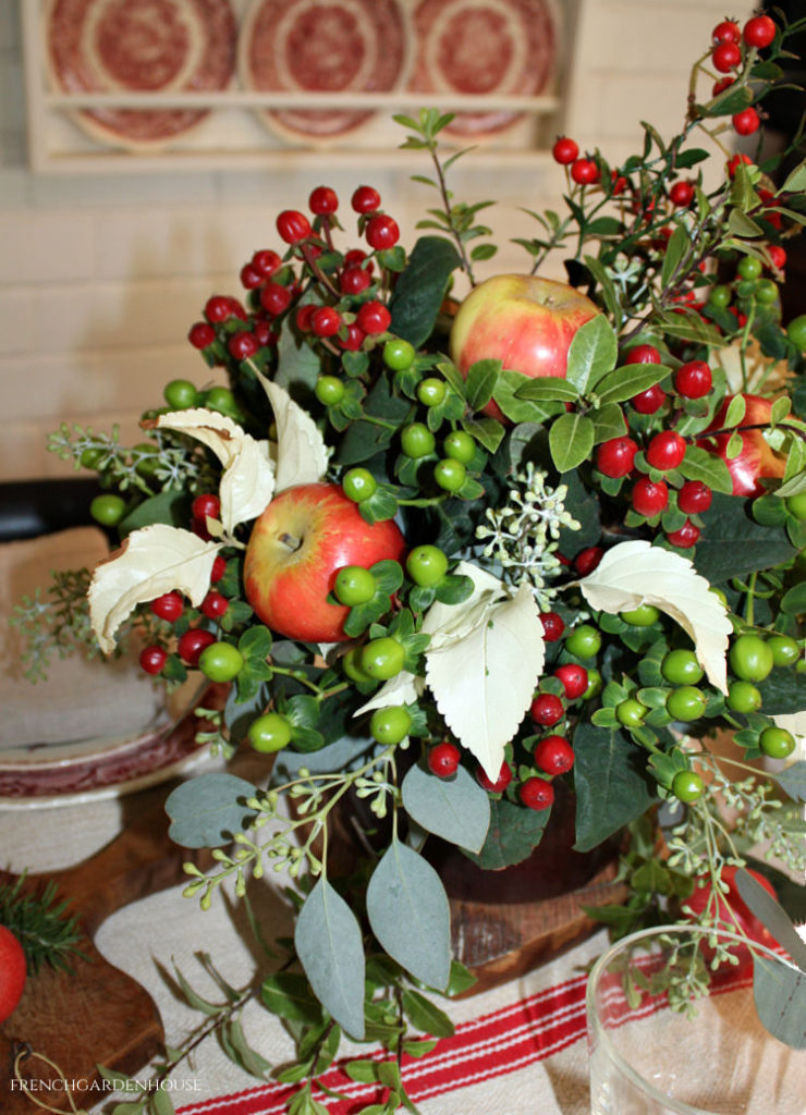 French Country Apple Orchard arrangement full