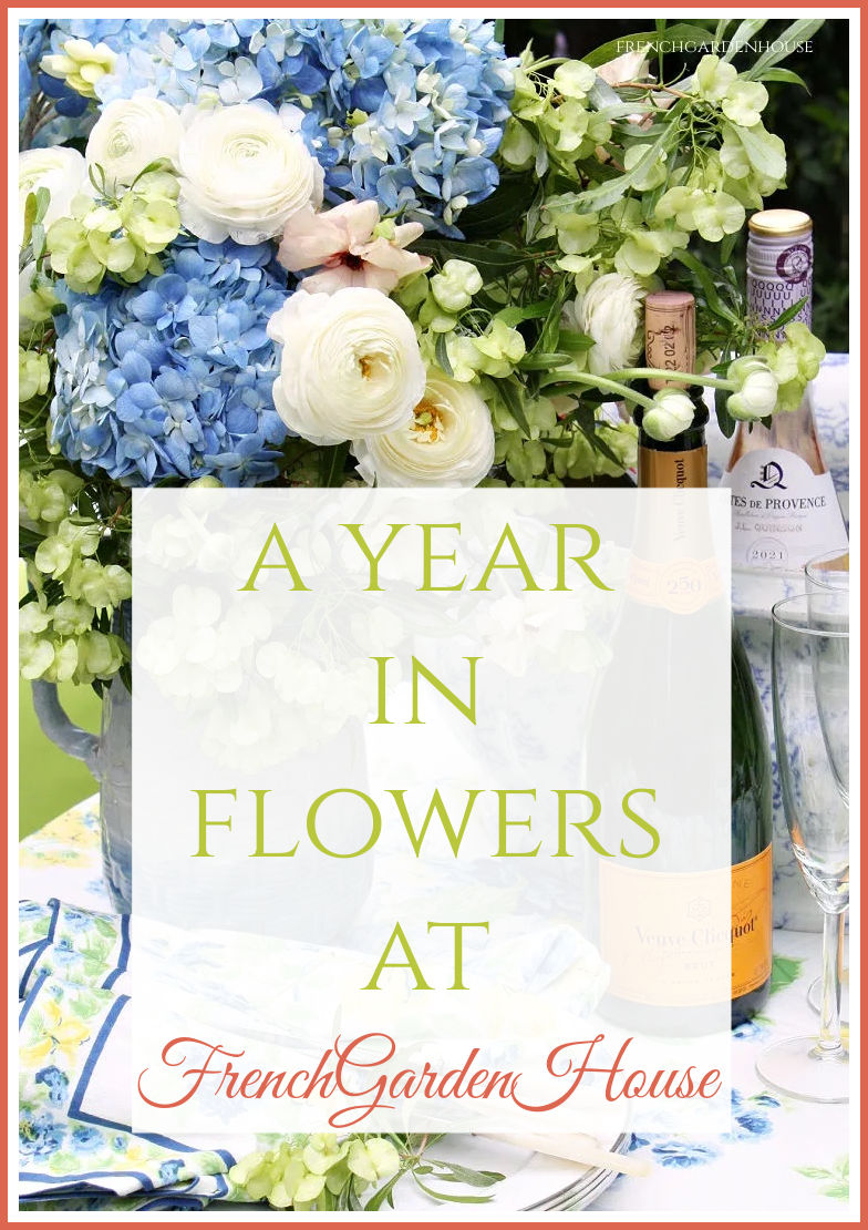 a year in flowers at French Garden House