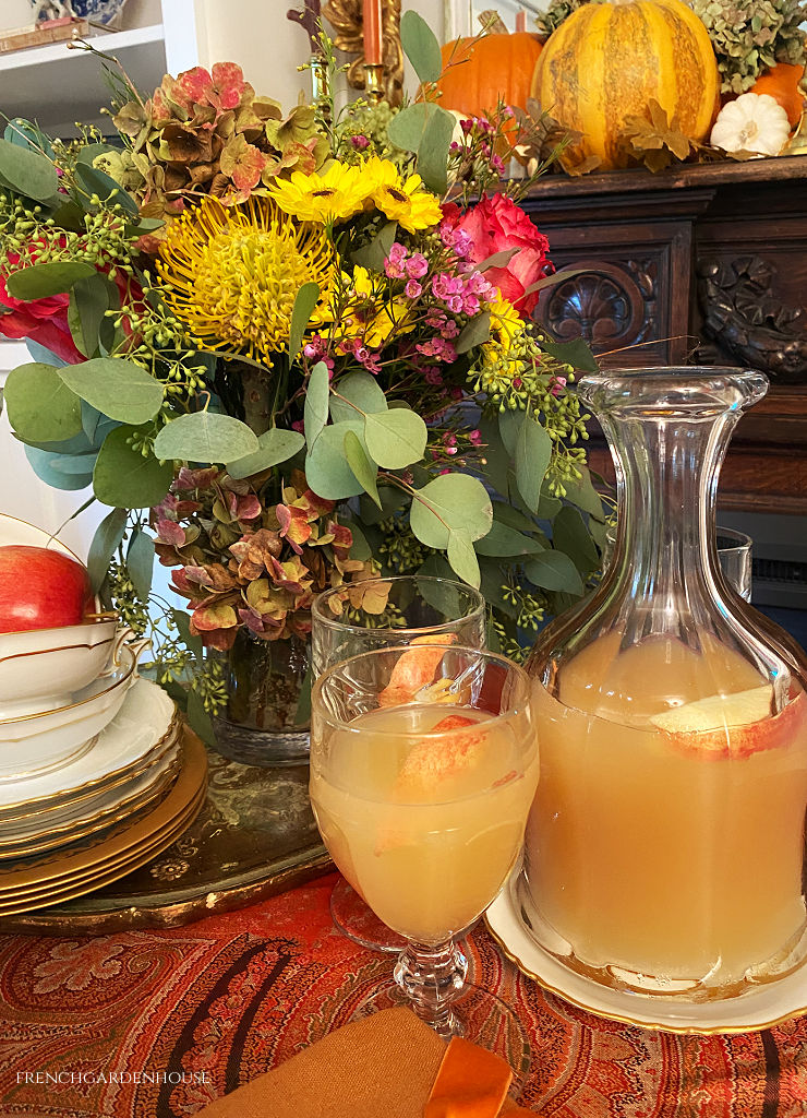 French Country table setting