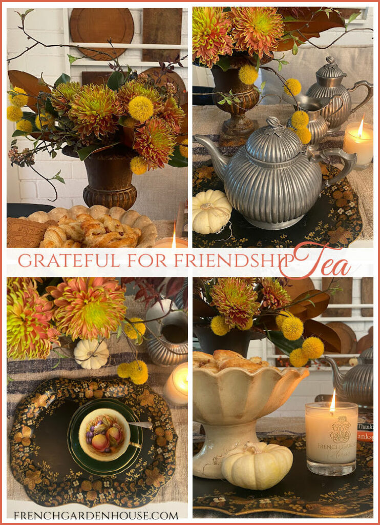 How to host a Thanksgiving friends tea