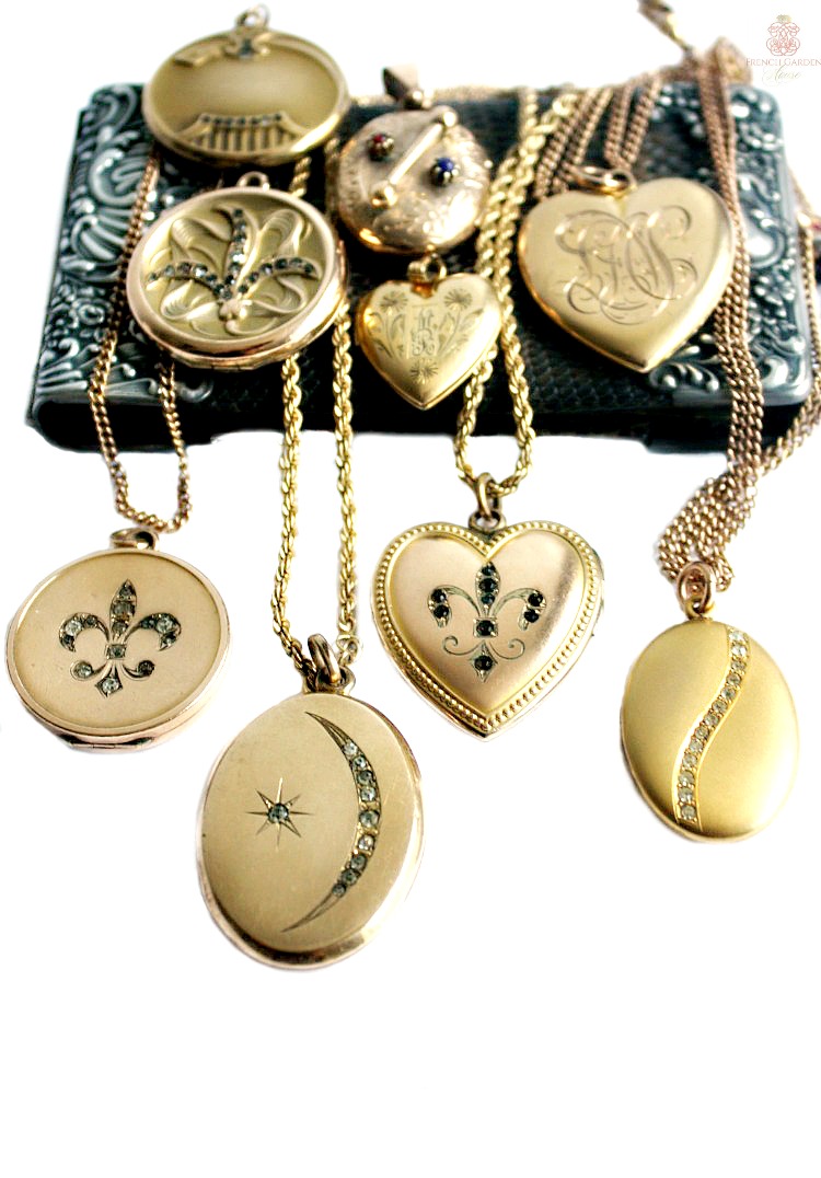 How to personalize antique lockets to tell your story.