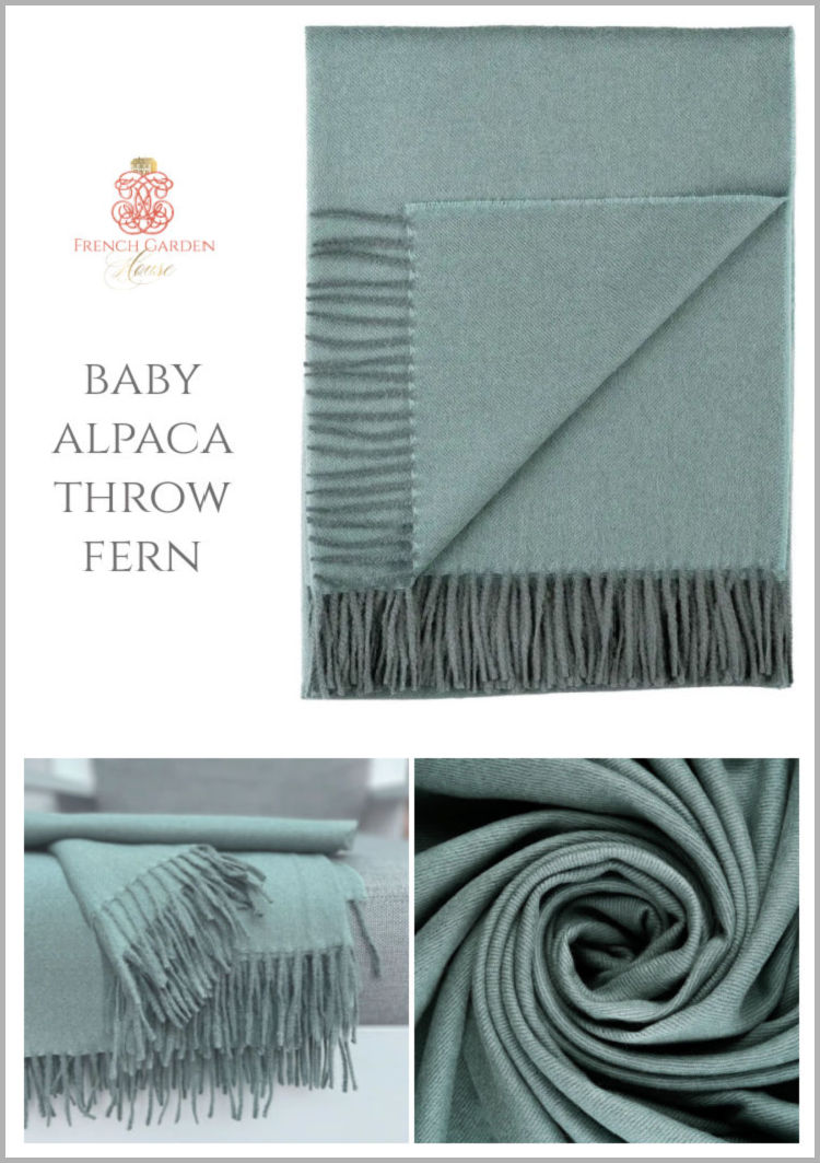 baby alpaca throw