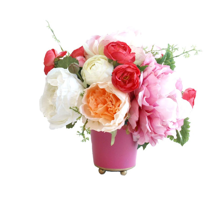 luxury pink rose floral arrangement