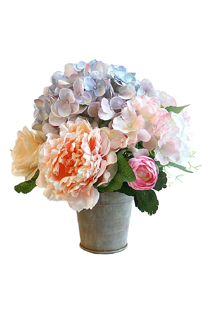 soft luxury faux flowers