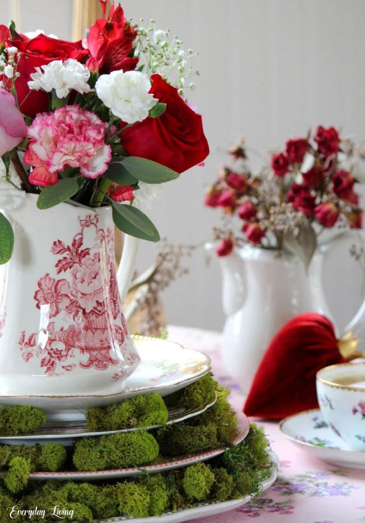 Valentine's Breakfast for Two Table