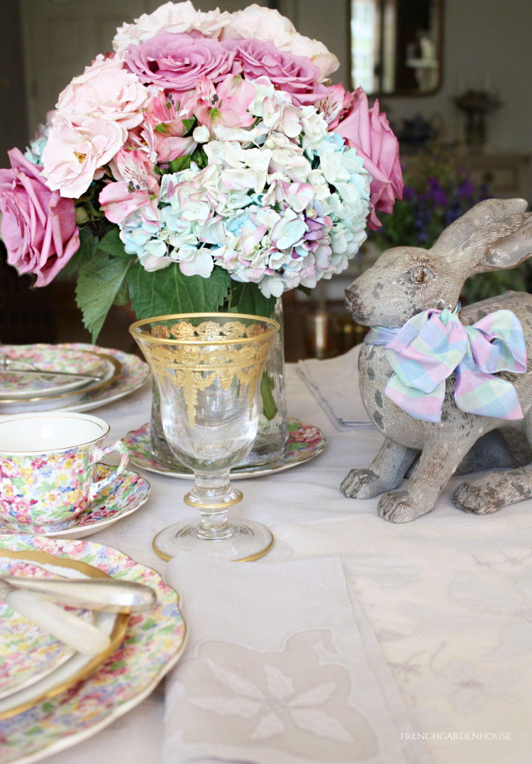 Easter tablesetting