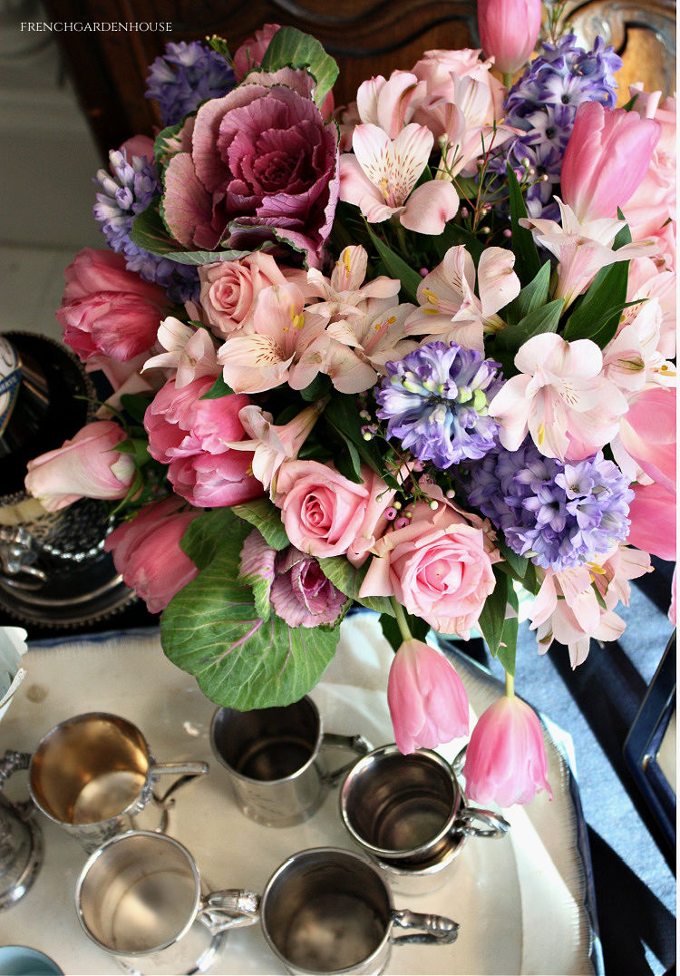 Baby Baptism Flower Arrangement