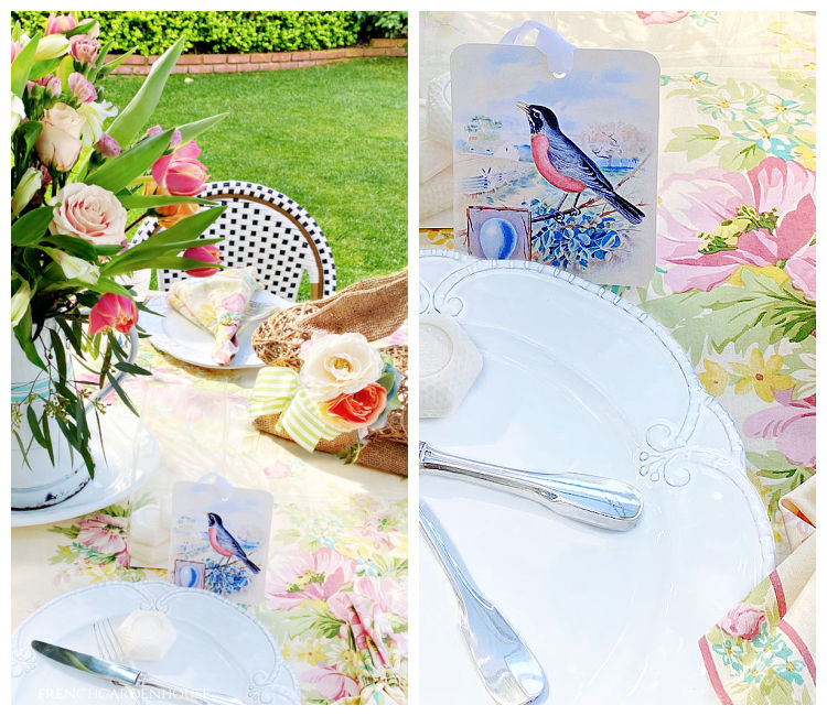 Charming Easter or Spring Table