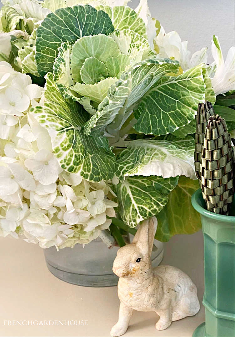 rabbit for spring flowers