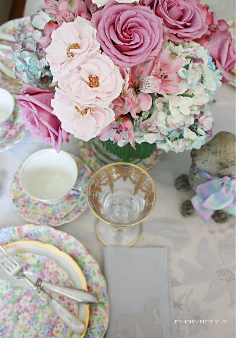 Set an Easter Table Filled with Blooms