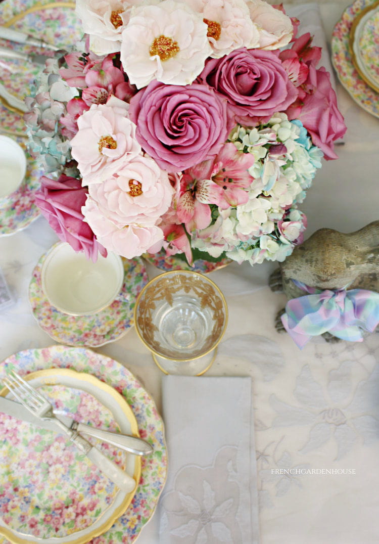 Set an Easter Table Filled with Blooms