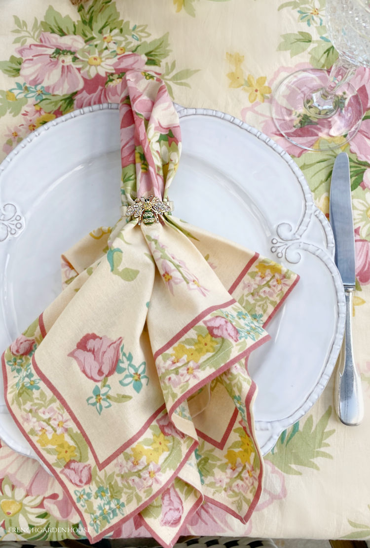 French Country Table for spring