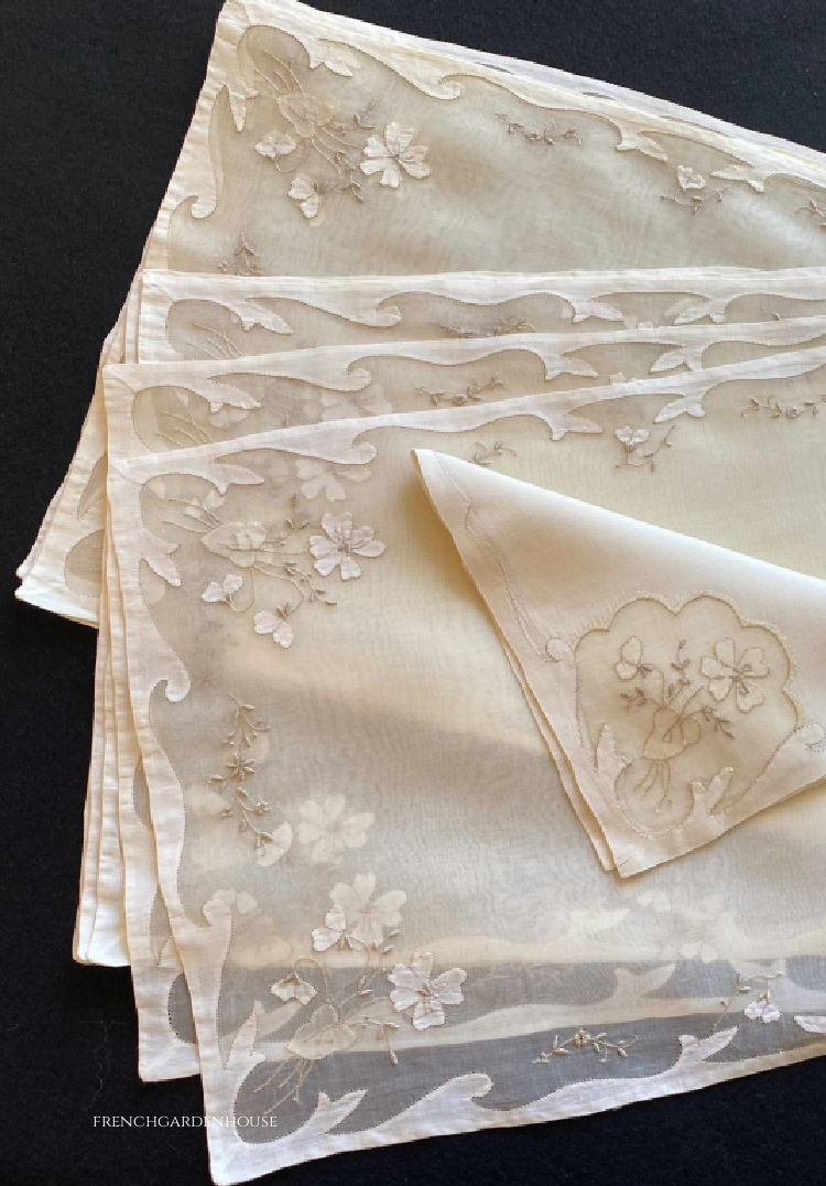 Madeira Embroidered Linens