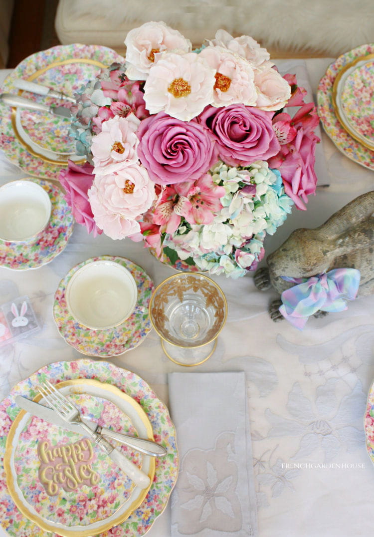 Set an Easter Table Filled with Blooms