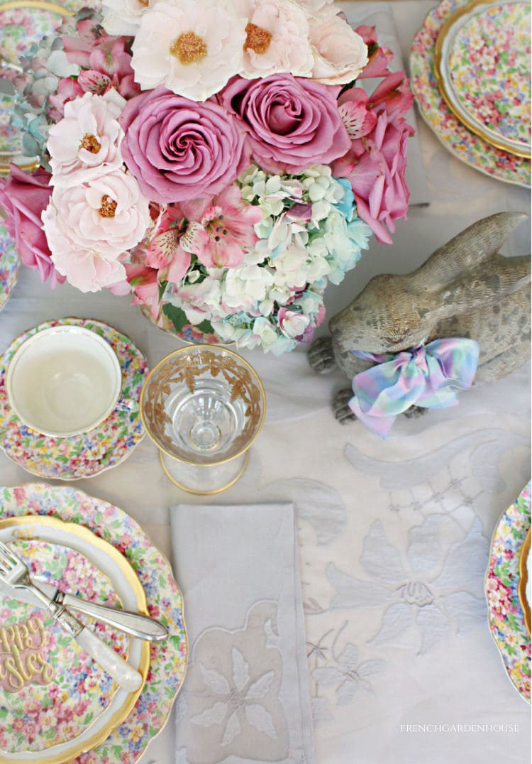 Set an Easter Table Filled with Blooms