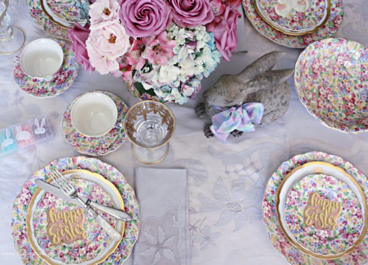 Set an Easter Table Filled with Blooms