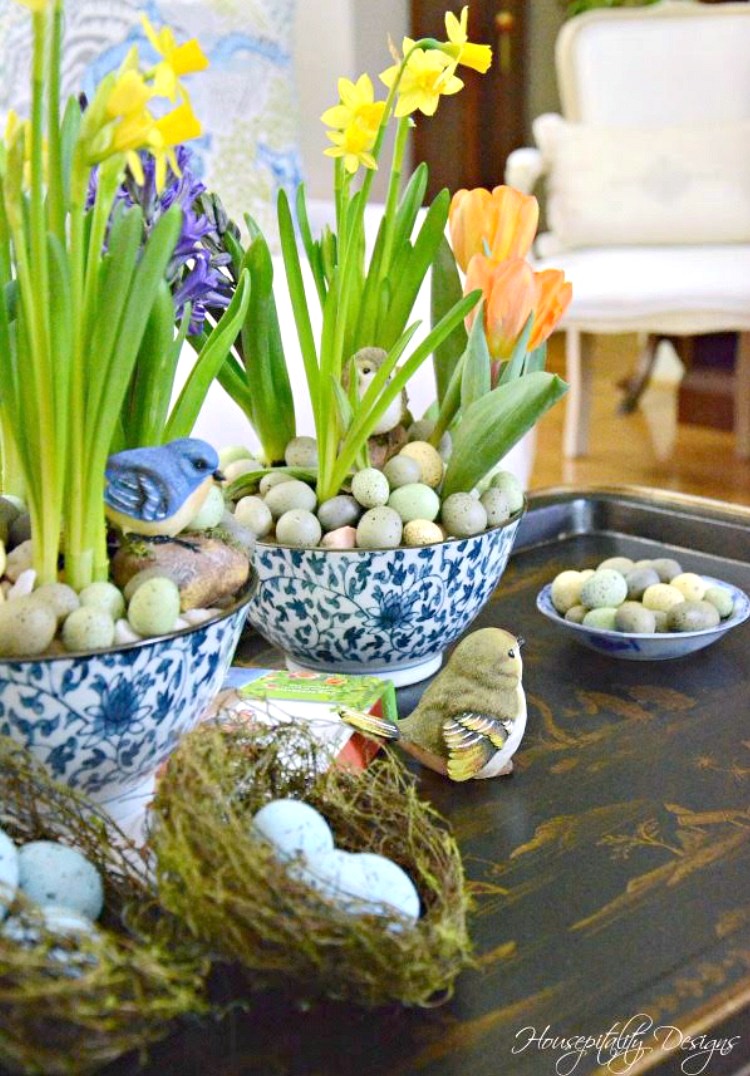 spring bulb arrangement