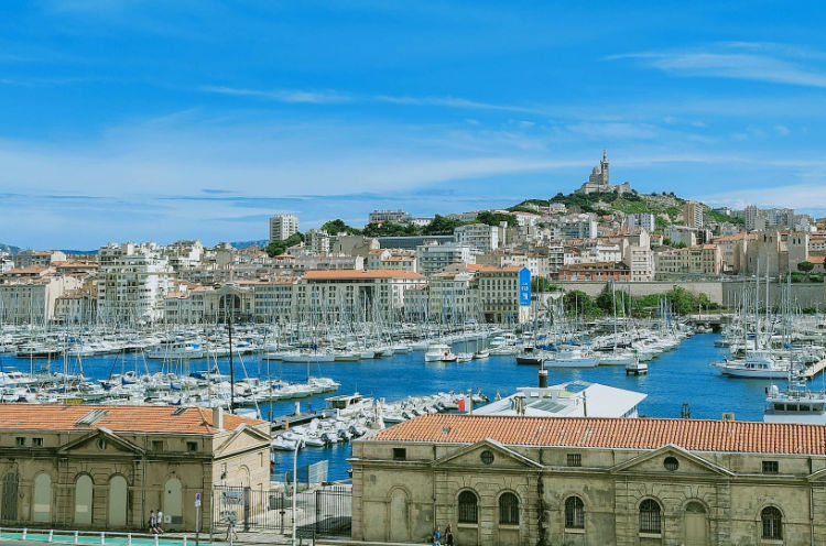 Marseille harbor