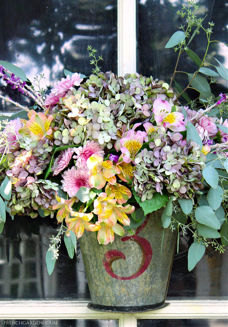 door basket french country style