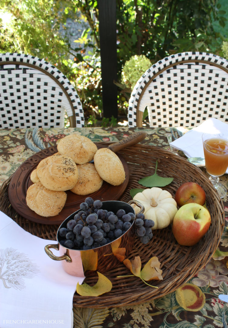 autumn bread board