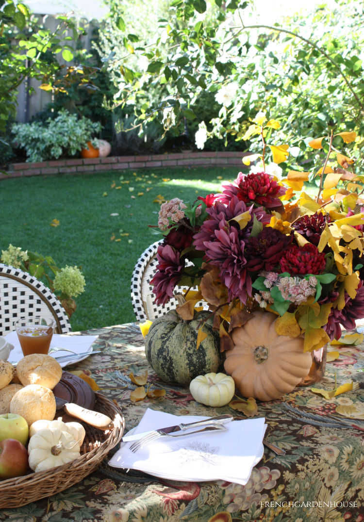 Autumn Al Fresco Entertaining