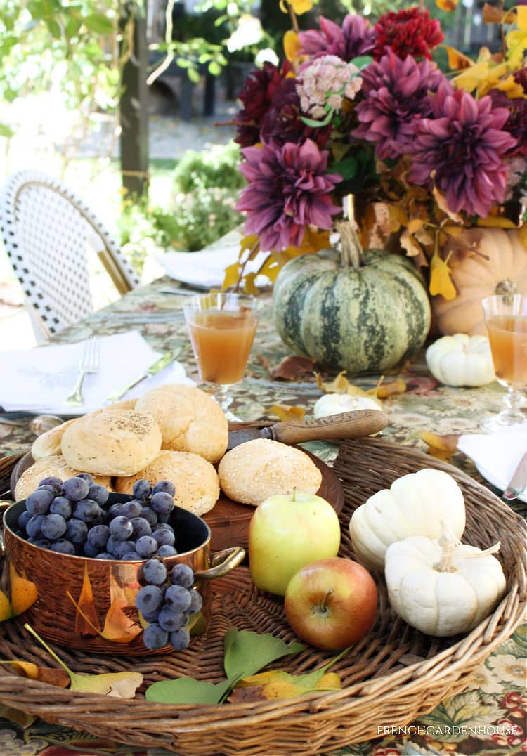 Autumn Al Fresco Entertaining