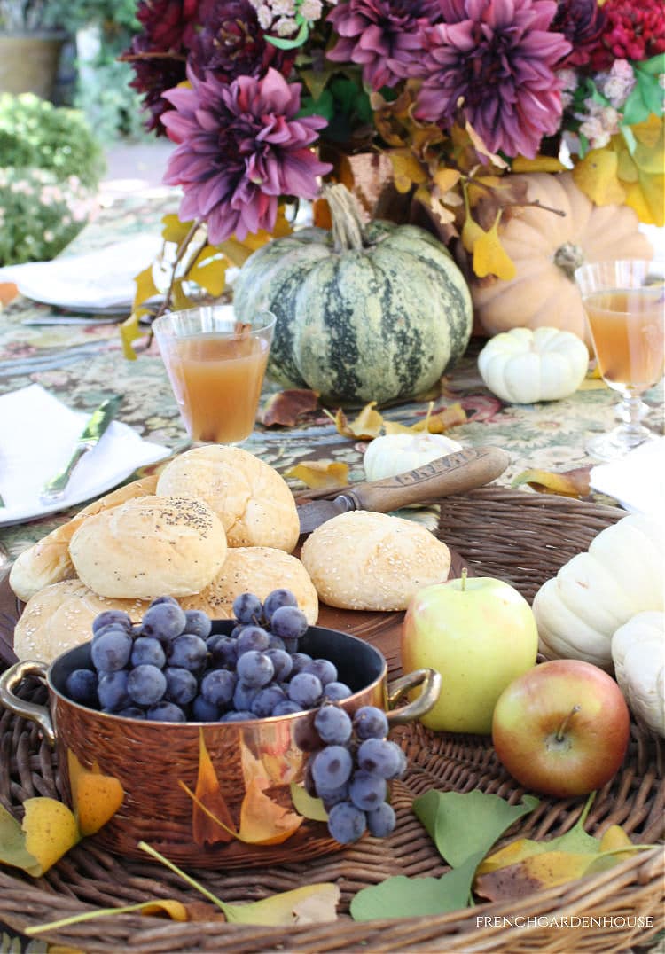 Autumn Al Fresco Entertaining